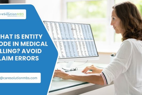 entity code in medical billing