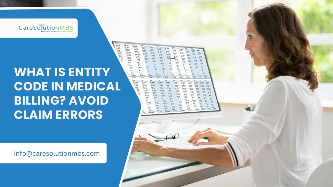 entity code in medical billing