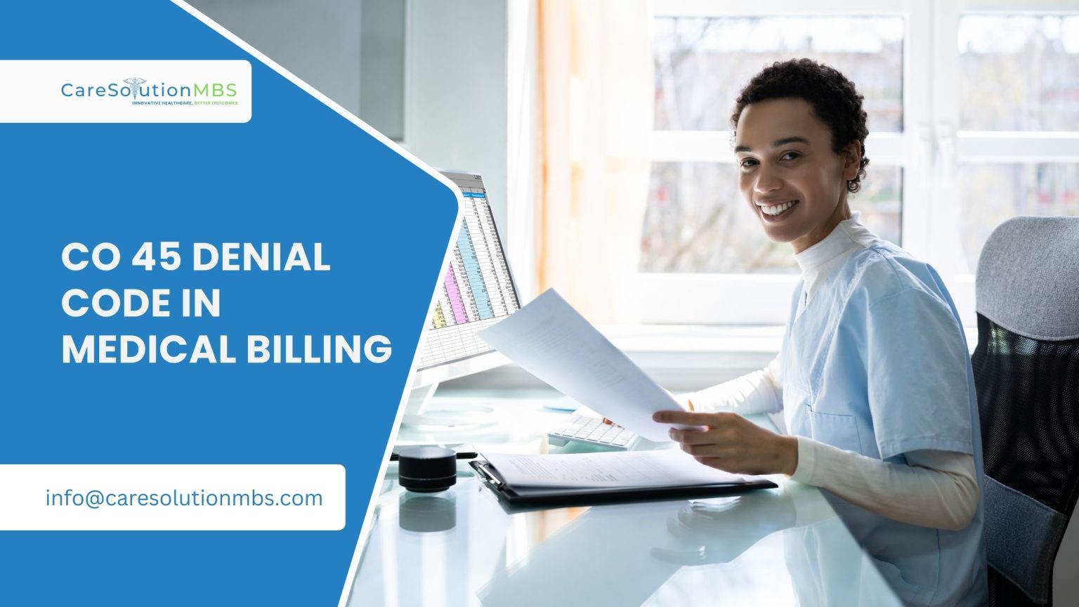 CO 45 Denial Code in Medical Billing - CareSoultion MBS
