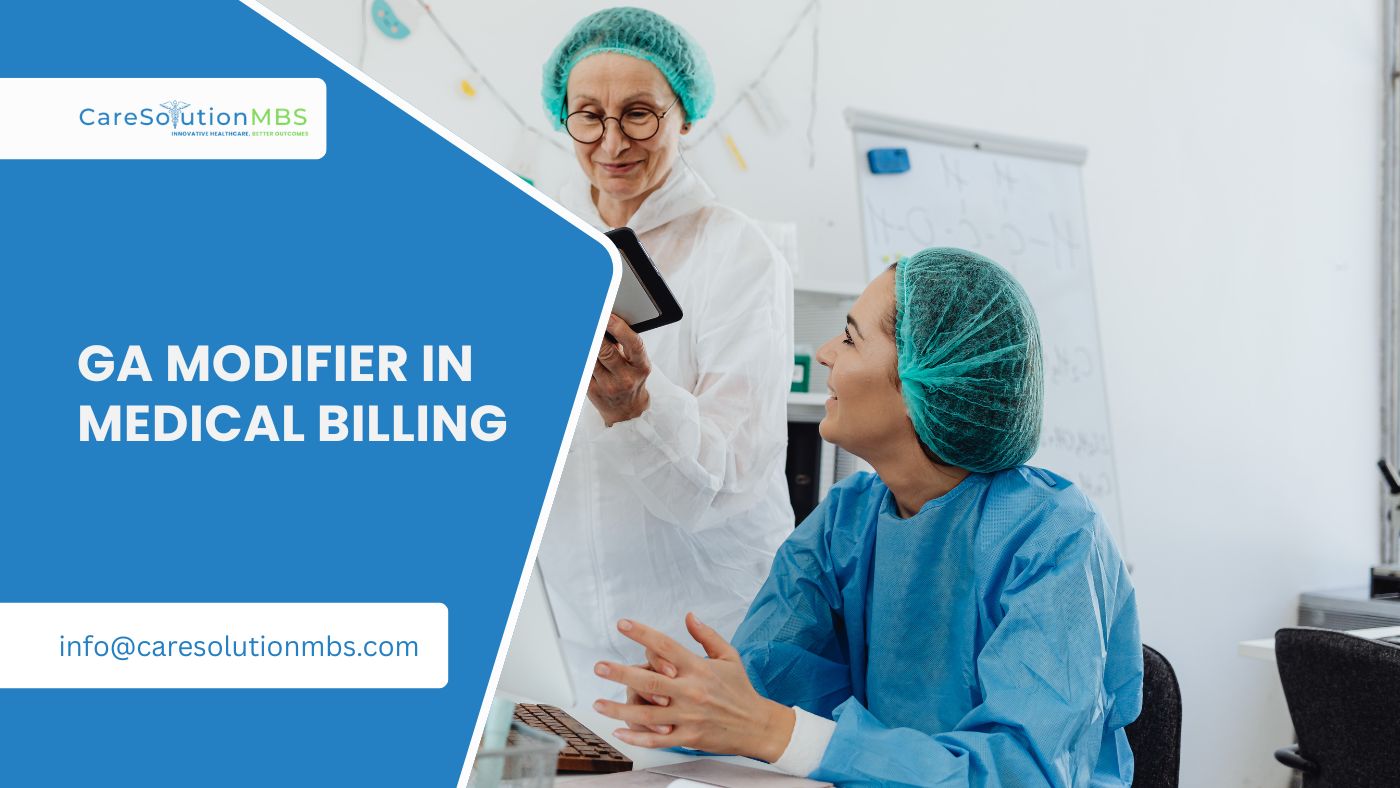 GA Modifier in Medical Billing